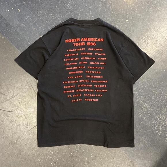 Vintage 1996 Bob Segaer Silver Bullet Band Tour Tee - Picture 4 of 5